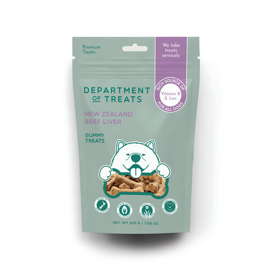 Gummy Treats with Beef Liver